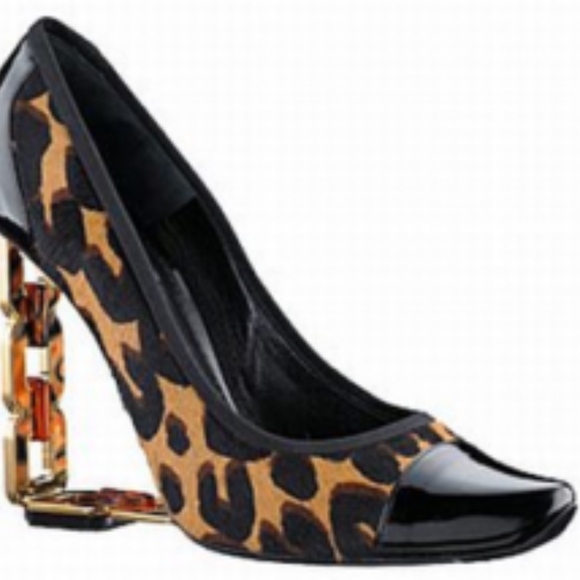Louis Vuitton Shoes - NWT Louis Vuitton Leopard Chain Shoes-Very Rare